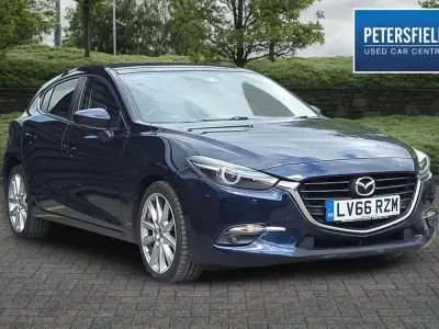 Usado Mazda 3 Inclusive 165 HP (121 kW) 2016 Azul Citadino