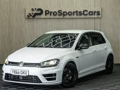 Used VW Golf VII R 300 HP (220 kW) 2016 White Hatchback