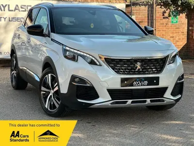 Used Peugeot 3008 GT-line 130 HP (95 kW) 2018 White SUV