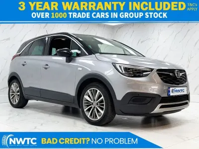 Used Vauxhall Crossland X Sport 83 HP (61 kW) 2019 Grey SUV
