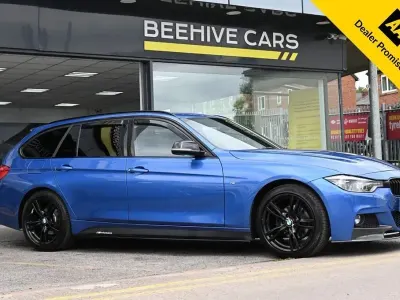 Used BMW 318 M Sport 150 HP (110 kW) 2016 Blue Estate