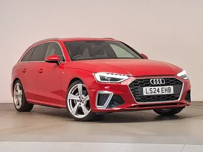 Used Audi A4 S-Line 204 HP (150 kW) 2024 Red Estate