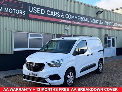 Used Vauxhall Combo Sportive 2020 White MPV