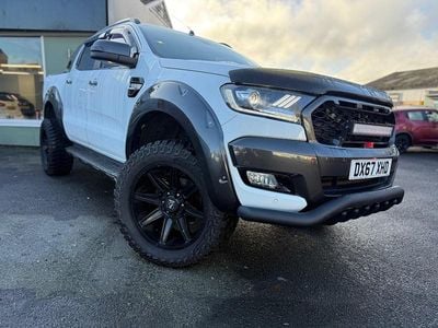 White Used 2017 Ford Ranger Wildtrack Pickup | £16,999 (Fair price)