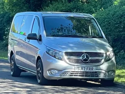 Begagnad Mercedes Vito 2017 Silver Van