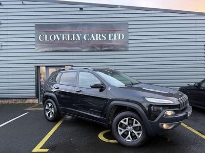 Black Used 2016 Jeep Cherokee Trailhawk SUV | £12,999