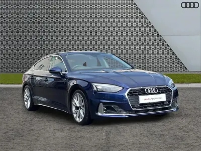 Used Audi A5 Sportback Sport 147 HP (108 kW) 2024 Blue Hatchback
