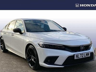 Used Honda Civic Hybrid 143 HP (105 kW) 2022 White Hatchback