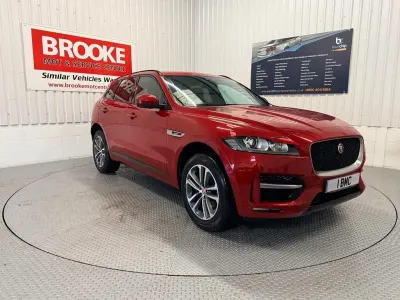 Used Jaguar F-Pace R-Sport 2017 Red SUV