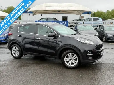 Used Kia Sportage 130 HP (95 kW) 2018 Black SUV