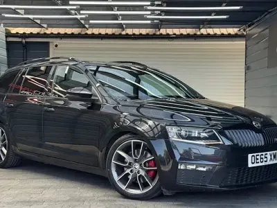 Gebraucht Skoda Octavia vRS 184 PS (135 kW) 2016 Schwarz Kombi