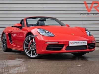 used Porsche 718 Boxster S 2.5 2d 346 BHP Convertible