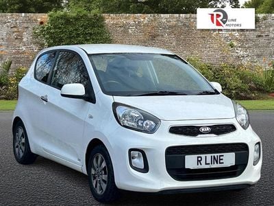Used Kia Picanto 65 HP (47 kW) 2016 White Hatchback