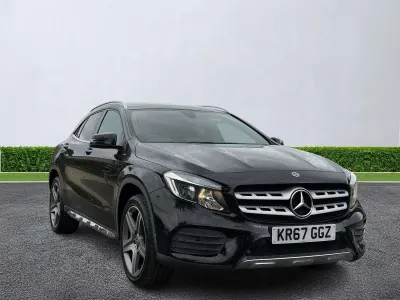 Used Mercedes GLA200 AMG line 136 HP (100 kW) 2017 Black SUV