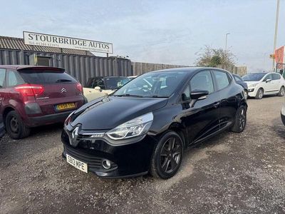 Used Renault Clio IV Dynamique 75 HP (55 kW) 2013 Black Hatchback