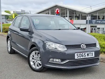 Used VW Polo SE 90 HP (66 kW) 2016 Grey Hatchback