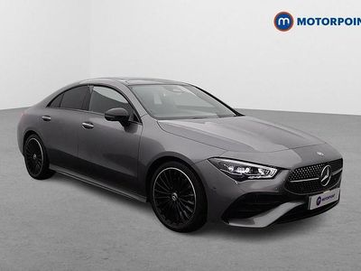 Grey Used 2023 Mercedes CLA220 AMG Line Premium Plus Sedan | £27,449 (Fair price)