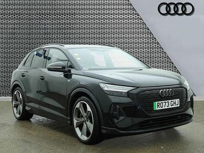 Used Audi Q4 e-tron Black Edition 219 kW (299 HP) 2023 Black SUV
