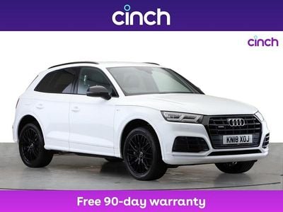 White Used 2018 Audi Q5 S-Line SUV | £21,279 (Fair price)