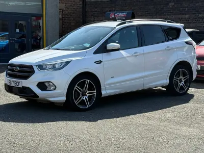 Used Ford Kuga ST-Line 180 HP (132 kW) 2017 White SUV