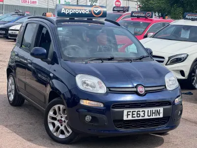 Used Fiat Panda Lounge 85 HP (62 kW) 2013 Blue Hatchback