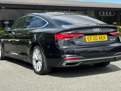 Used Audi A5 Sport 163 HP (119 kW) 2020 Black Coupe