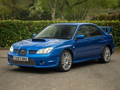 Begagnad Subaru Impreza 230 HK (169 kW) 2007 Blå Sedan