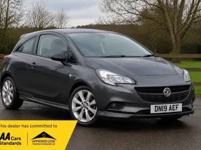 Used Vauxhall Corsa Sport 90 HP (66 kW) 2019 Grey Hatchback