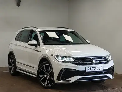 Used VW Tiguan R-line 150 HP (110 kW) 2023 White SUV