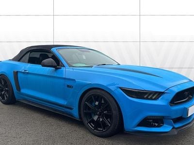 Blue Used 2017 Ford Mustang GT Convertible Cabriolet | £27,842 (Fair price)