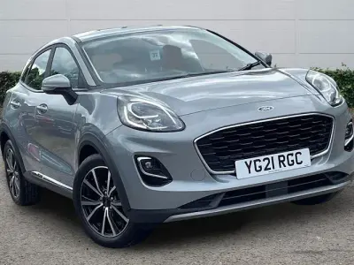 Used Ford Puma Titanium 125 HP (91 kW) 2021 Silver SUV
