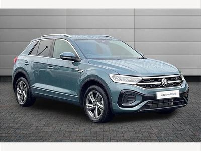 Used VW T-Roc R-line 150 HP (110 kW) 2025 Petrol blue SUV