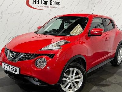 Used Nissan Juke N-Connecta 2017 Red SUV