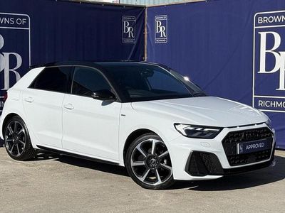 White Used 2023 Audi A1 Sportback Black Edition Hatchback | £21,499 (Expensive)