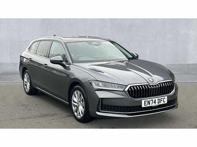 Graphite grey metallic Used 2025 Skoda Superb SE Technology Estate | £25,750 (Fair price)