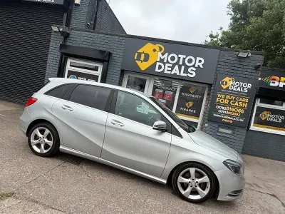 Used Mercedes B180 109 HP (80 kW) 2014 Silver Hatchback