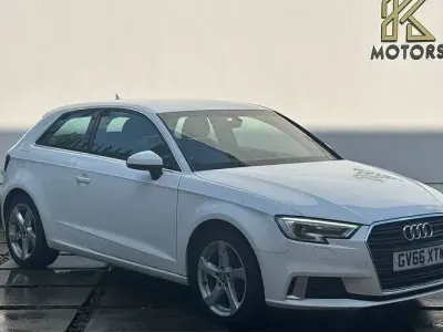 Used Audi A3 Sportback Sport 150 HP (110 kW) 2017 White Hatchback