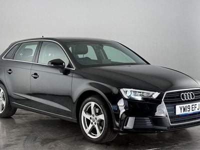 Used Audi A3 Sportback Sport 116 HP (85 kW) 2019 Black Hatchback