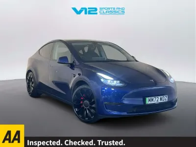Used Tesla Model Y Performance 313 kW (426 HP) 2022 Blue SUV