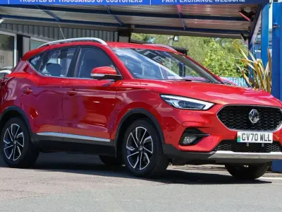 Used MG ZS Exclusive 106 HP (77 kW) 2021 Red SUV