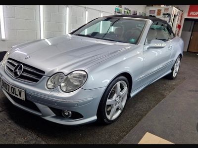 Used Mercedes CLK200 161 HP (118 kW) 2007 Silver Cabriolet