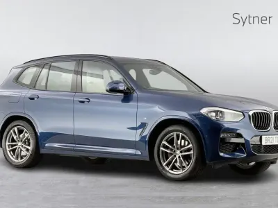 Begagnad BMW X3 M Sport 192 HK (141 kW) 2021 Blå SUV