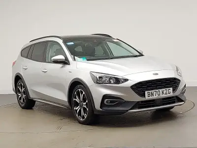 Begagnad Ford Focus Active X 120 HK (88 kW) 2020 Silver Kombi