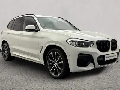 Used BMW X3 M Sport 187 HP (137 kW) 2019 White SUV