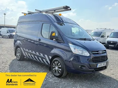 Used Ford Transit Custom Trend 125 HP (91 kW) 2016 Blue Van