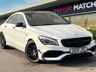Used Mercedes CLA45 AMG AMG 381 HP (280 kW) 2018 Grey Coupe