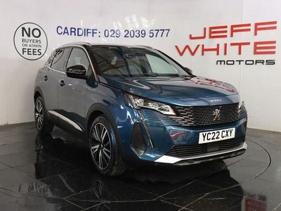 Blue Used 2022 Peugeot 3008 Premium Hatchback | £18,488 (Fair price)