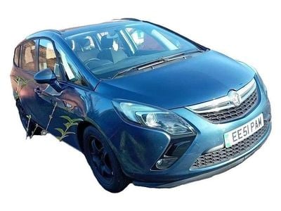 Used Vauxhall Zafira 140 HP (102 kW) 2015 Blue MPV