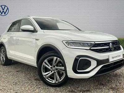 Used VW T-Roc R-line 150 HP (110 kW) 2022 White SUV