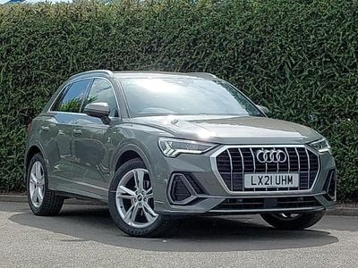 Usado Audi Q3 S-Line 150 HP (110 kW) 2021 Cinzento SUV